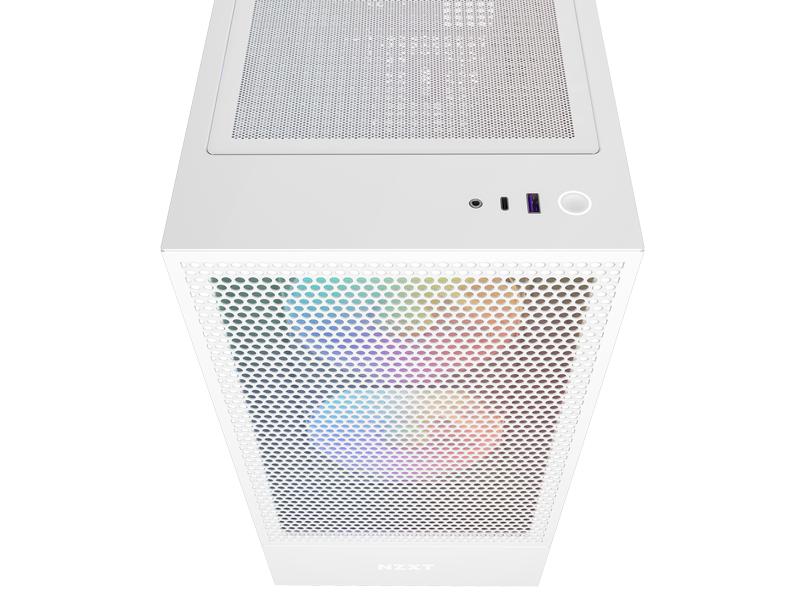 NZXT H5 Flow RGB - weiss
