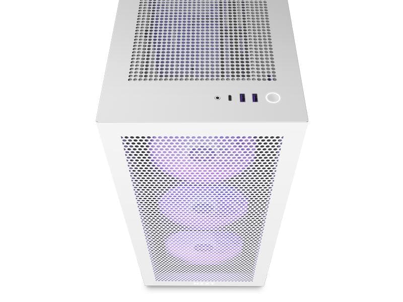 NZXT H7 Flow RGB - weiss