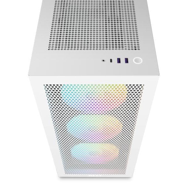 NZXT H7 Flow RGB - weiss