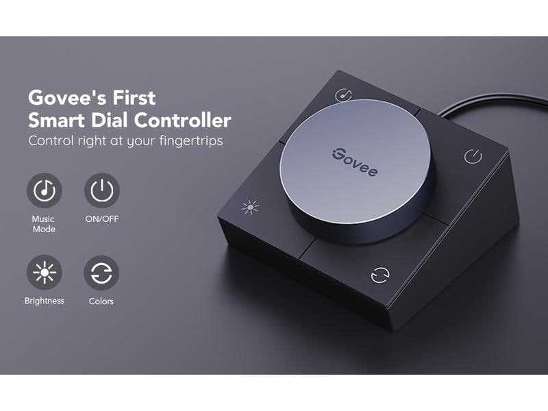 Govee Gaming Lichtbalken mit Smart Controller, RGBIC, Wi-Fi + BT