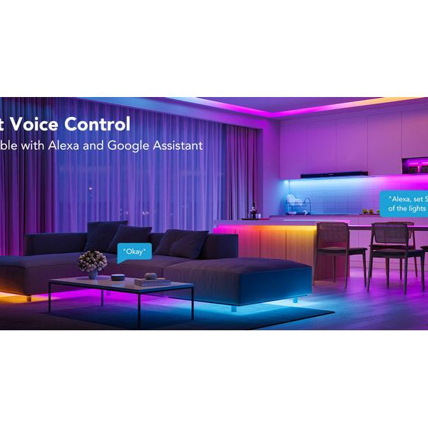 Govee LED Stripe Basic, 10 m, RGBIC, Wi-Fi + Bluetooth