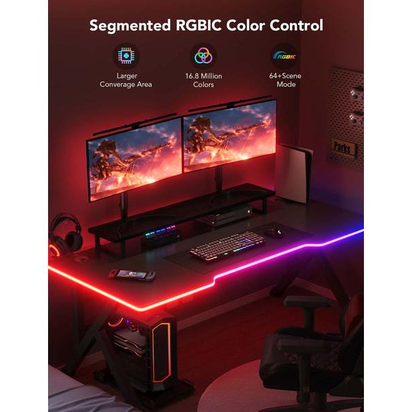 Govee LED Stripe Neon Gaming Table Light, 3 m, RGBIC, Wi-Fi + BT
