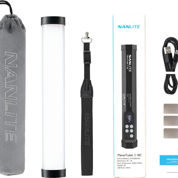 Nanlite Dauerlicht PavoTube II 6C