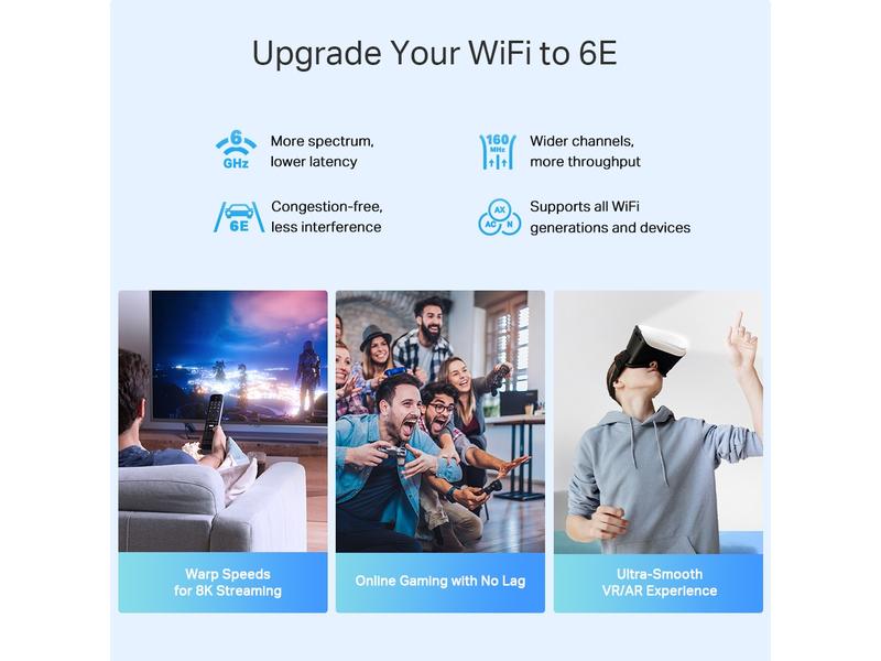 TP-Link Mesh-System Deco XE75 Pro 3er Set