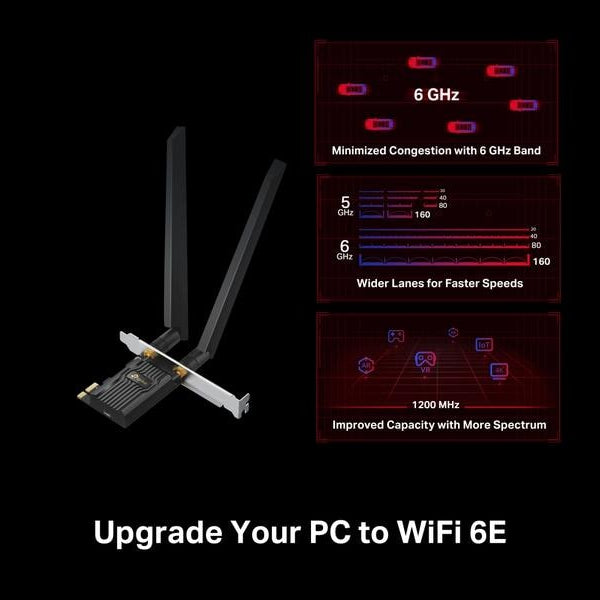 TP-Link WLAN-AX PCIe Adapter Archer TXE72E
