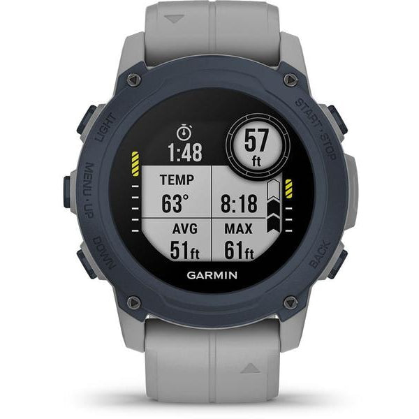 GARMIN Sportuhr Descent G1 Hellgrau/Grau