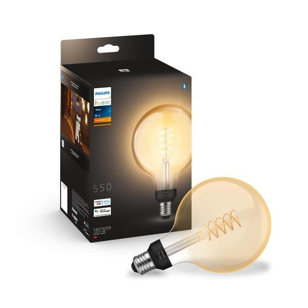 Philips Hue White E27 Einzelpack Giant Globe Filament 550 lm