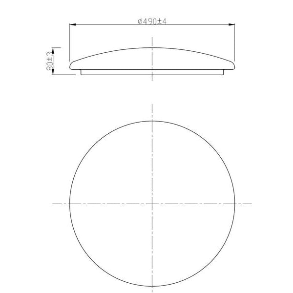 Philips Deckenleuchte Moire CL200 3800 lm, 4000K, weiss