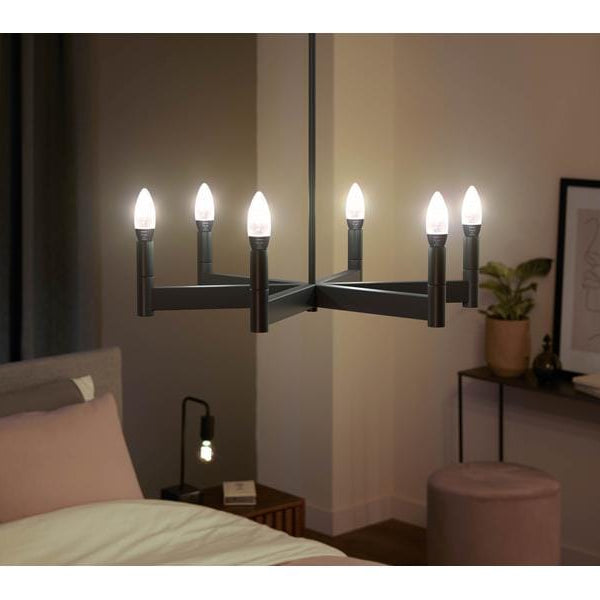 Philips Hue Leuchtmittel White Amb. Filament E14 Doppelpack