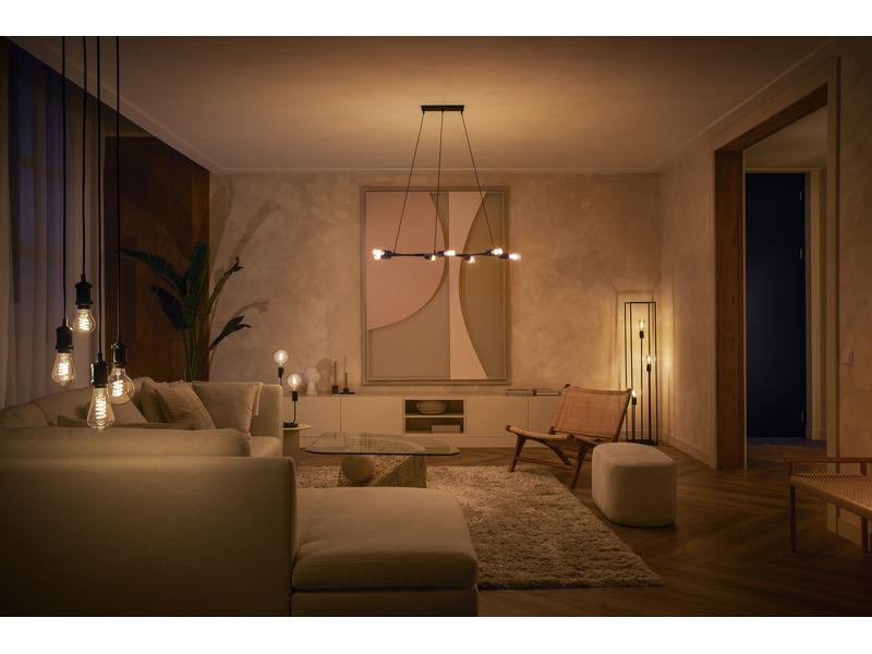 Philips Hue Leuchtmittel White E27 Einzelpack Filament 550 lm