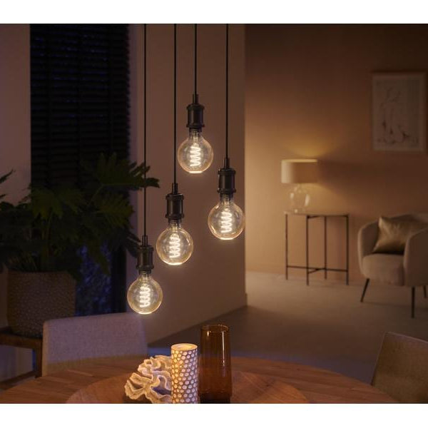 Philips Hue Leuchtmittel White E27 Einzelpack Filament 550 lm