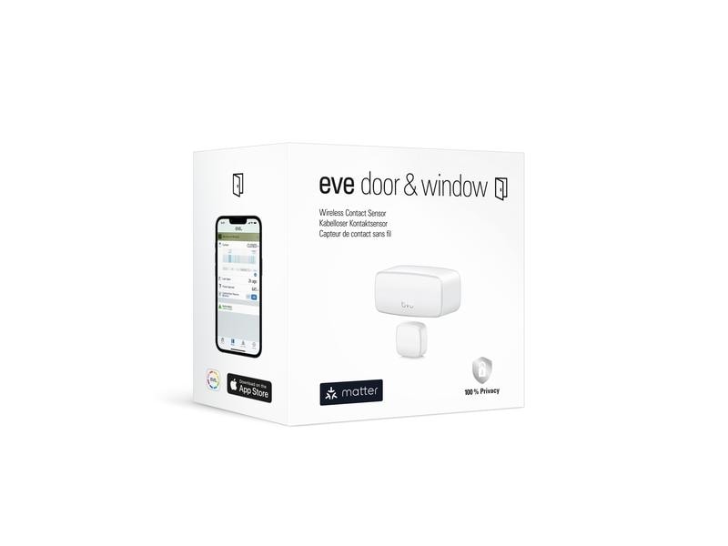 Eve Systems Smart Home Tür/Fenster Kontakt Sensor Door & Window Matter
