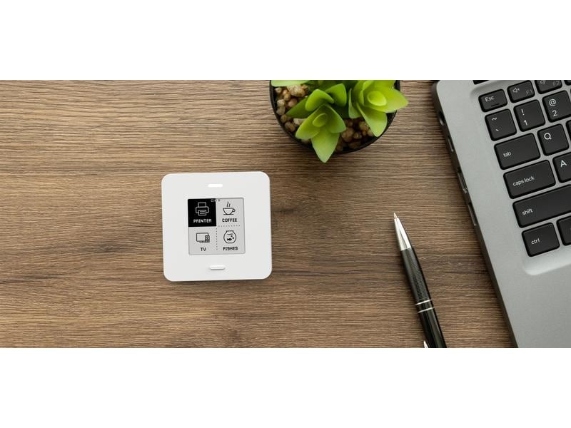 myStrom Smart Home WiFi Button Max mit E-Paper Display