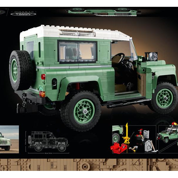 LEGO® Icons Klassischer Land Rover Defender 90 10317
