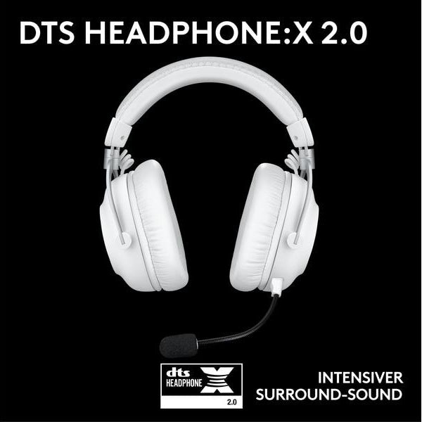 Logitech Headset G Pro X 2 Wireless Lightspeed Gaming Weiss