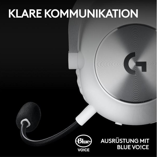 Logitech Headset G Pro X 2 Wireless Lightspeed Gaming Weiss