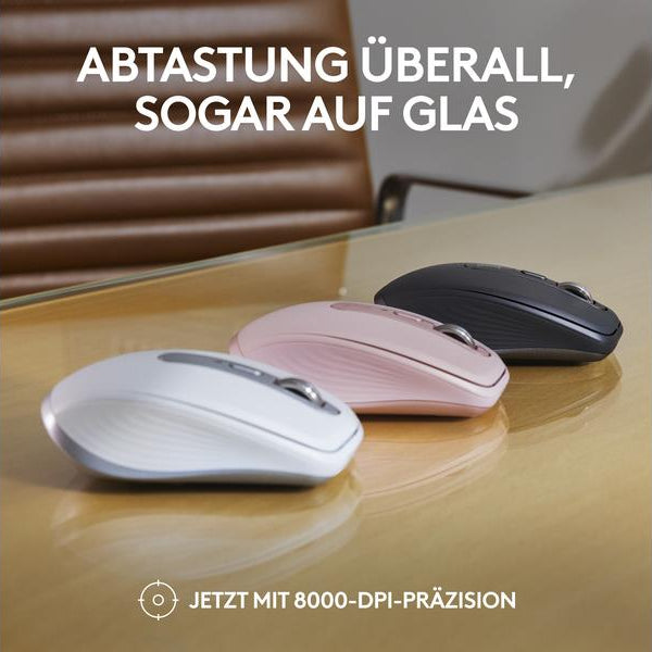 Logitech Mobile Maus MX Anywhere 3s Rose