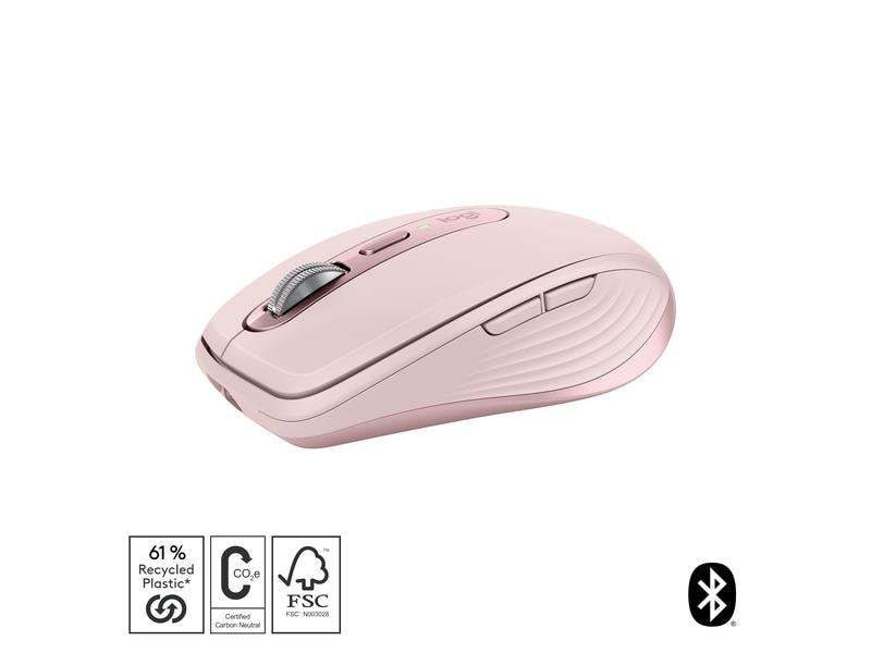 Logitech Mobile Maus MX Anywhere 3s Rose