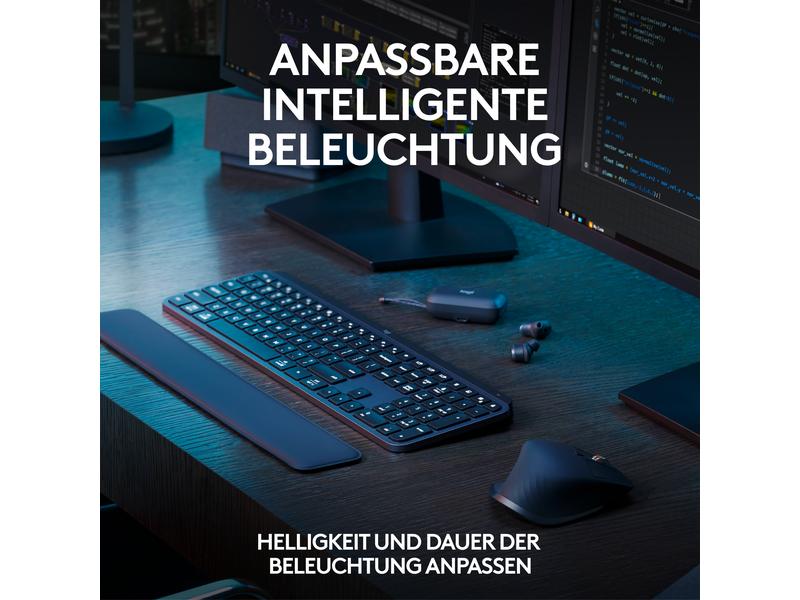 Logitech Tastatur-Maus-Set MX Keys S Combo QWERTZ (DE)