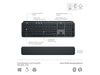 Logitech Tastatur-Maus-Set MX Keys S Combo