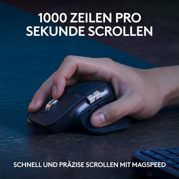 Logitech Tastatur-Maus-Set MX Keys S Combo QWERTZ (DE)