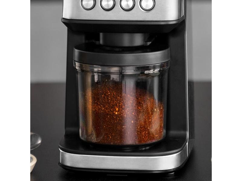 Gastroback Kaffeemühle Design Digital 42643 Schwarz/Silber