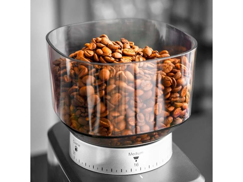 Gastroback Kaffeemühle Design Digital 42643 Schwarz/Silber