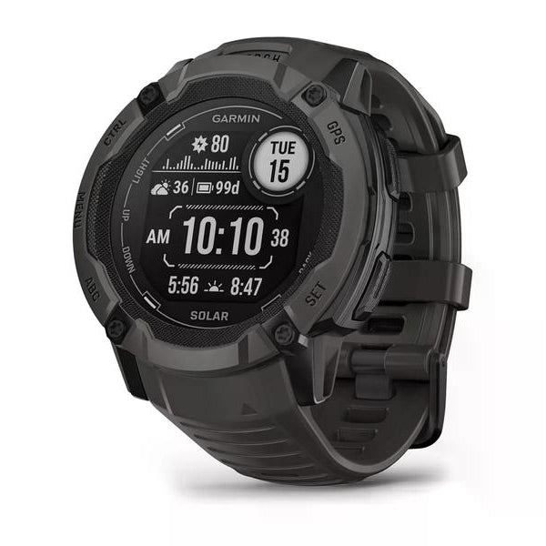 GARMIN Sportuhr Instinct 2X Solar Graphite