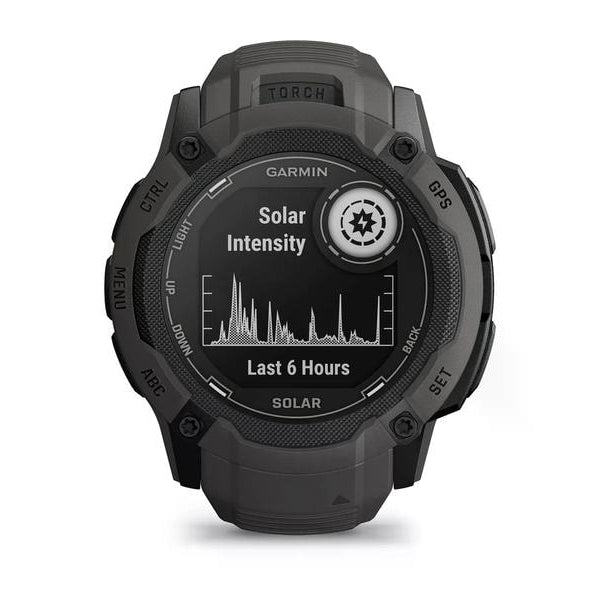 GARMIN Sportuhr Instinct 2X Solar Graphite