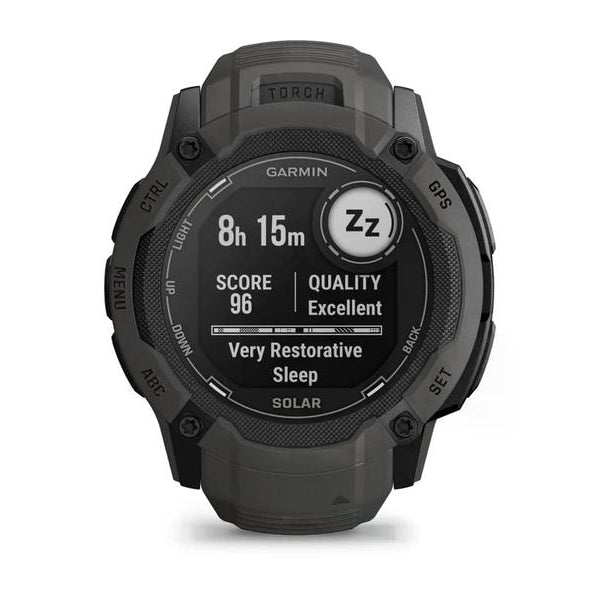 GARMIN Sportuhr Instinct 2X Solar Graphite