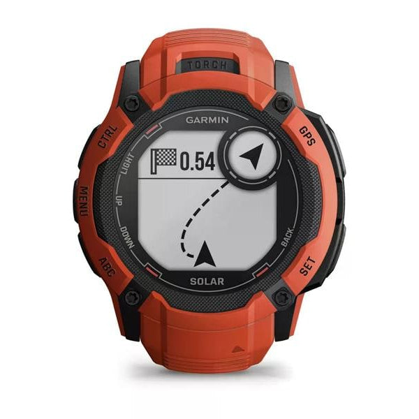 GARMIN Sportuhr Instinct 2X Solar Flame Red