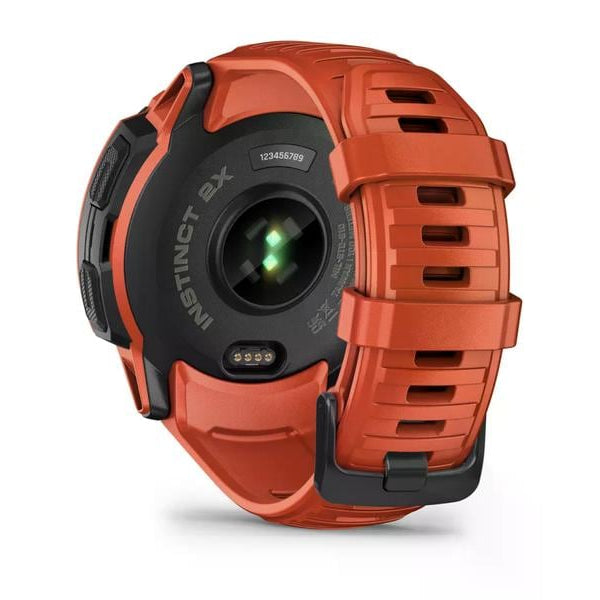 GARMIN Sportuhr Instinct 2X Solar Flame Red