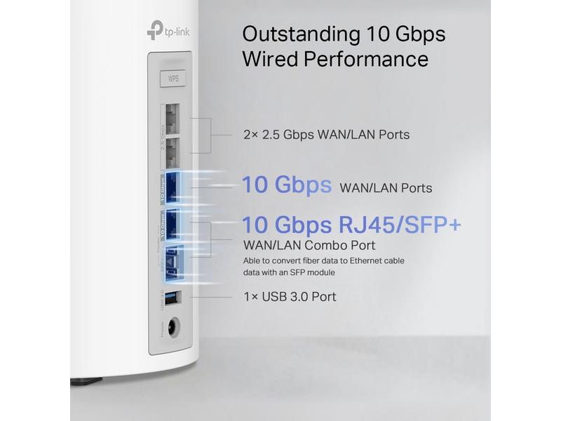 TP-Link Mesh-System Deco BE85 Einzeladapter