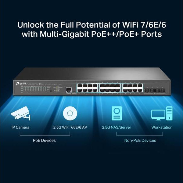 TP-Link PoE+ Switch TL-SG3428XPP-M2 28 Port