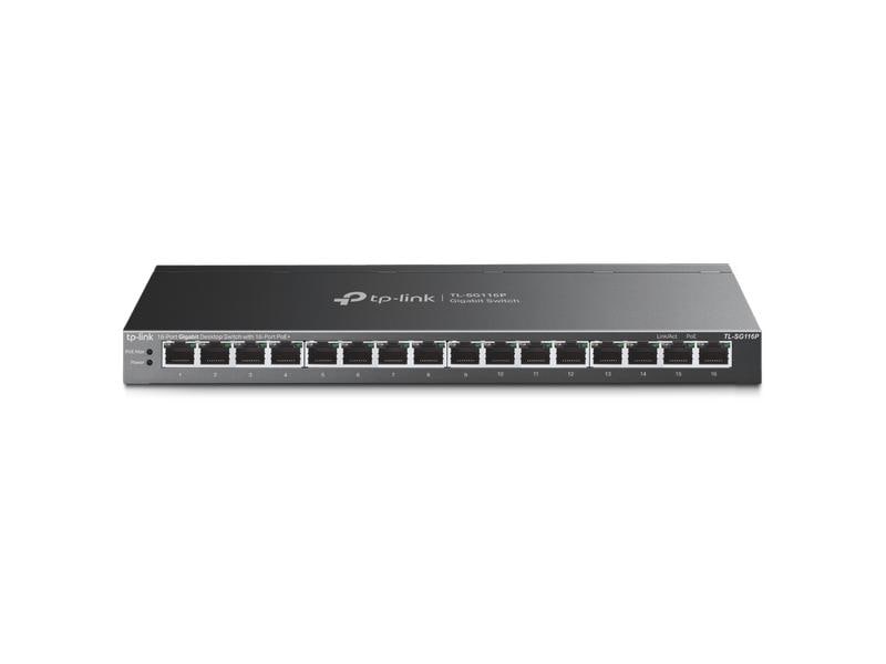 TP-Link PoE+ Switch TL-SG116P 16 Port