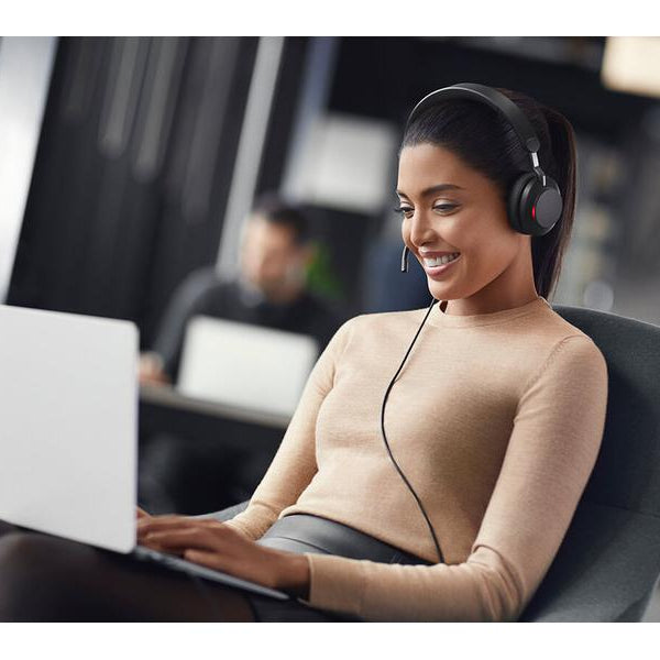 Jabra Headset Evolve2 40 SE Duo MS Schwarz, USB-A