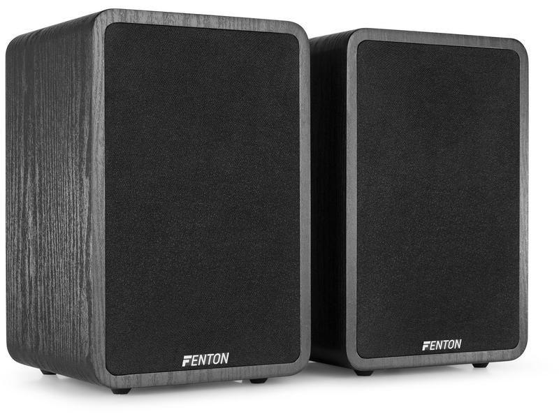Fenton Regallautsprecher SHFB65B Schwarz