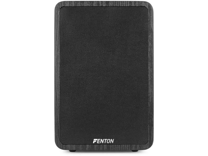 Fenton Regallautsprecher SHFB65B Schwarz