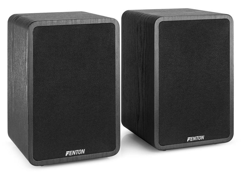 Fenton Regallautsprecher SHFB65B Schwarz