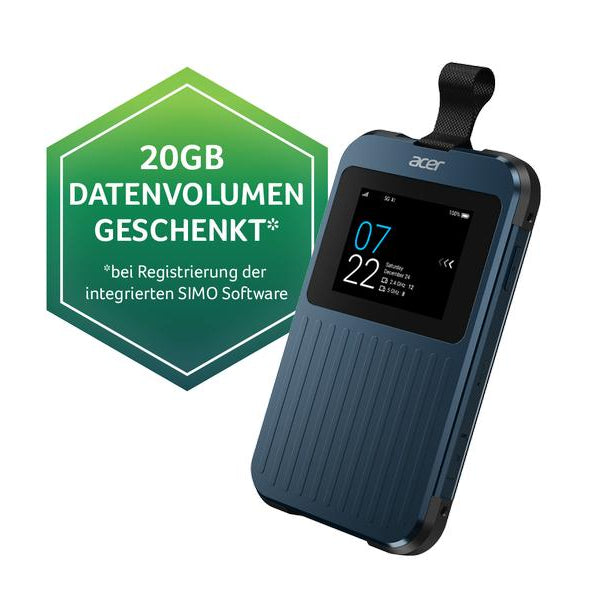 Acer 5G Hotspot Connect Enduro M3 inkl. 20 GB Datenpaket