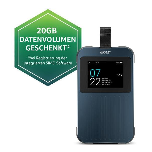 Acer 5G Hotspot Connect Enduro M3 inkl. 20 GB Datenpaket