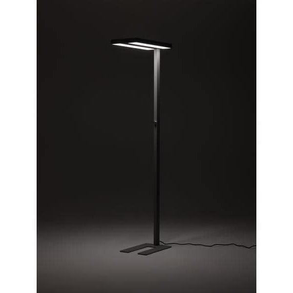 office focus Bürostehleuchte LED 80 W, Grau