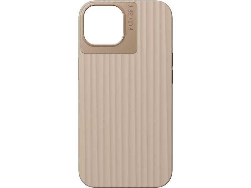 Nudient Back Cover Bold Case iPhone 14 Leinen Beige