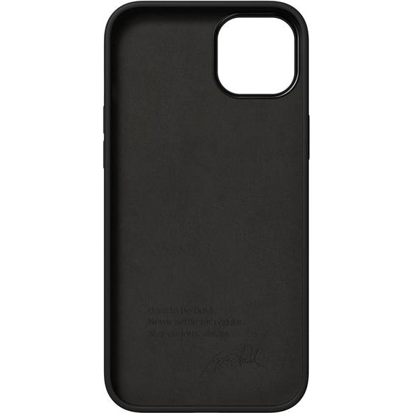 Nudient Back Cover Bold Case iPhone 14 Plus Charcoal Black