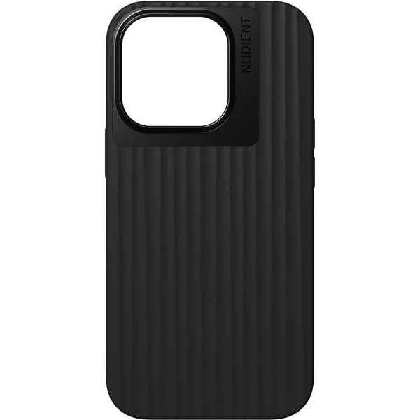 Nudient Back Cover Bold Case iPhone 14 Pro Charcoal Black