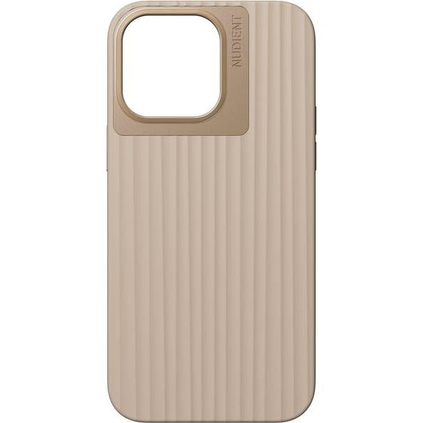 Nudient Back Cover Bold Case iPhone 14 Pro Max Leinen Beige