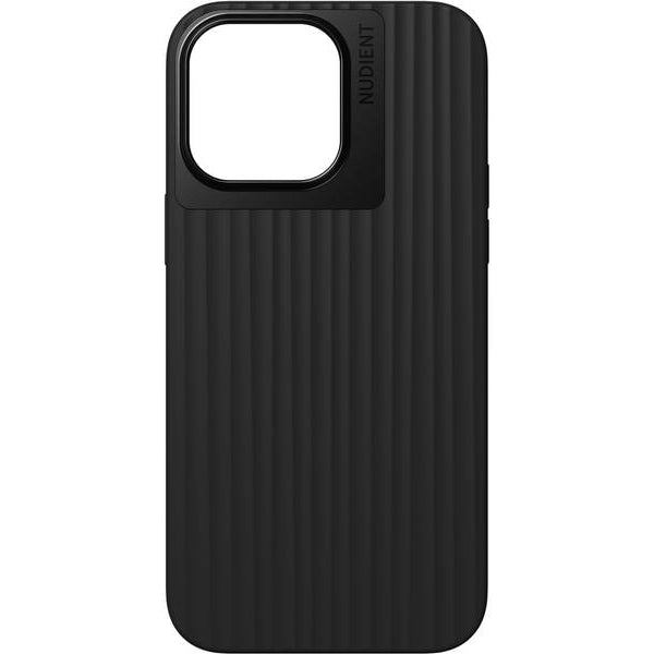 Nudient Back Cover Bold Case iPhone 14 Pro Max Charcoal Black