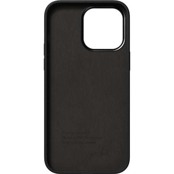 Nudient Back Cover Bold Case iPhone 14 Pro Max Charcoal Black