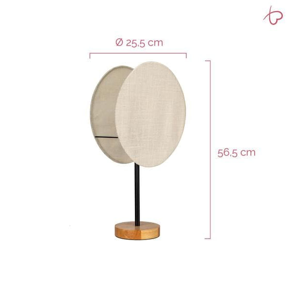 Pauleen Tischleuchte Boho Darling E27, max. 20W, Beige/Schwarz