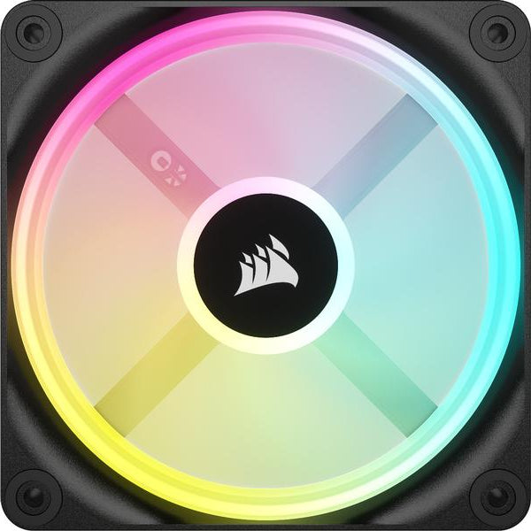 Corsair PC-Lüfter iCUE QX120 RGB Starter Kit Schwarz